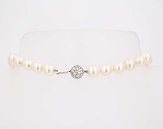 Pearl-Diamond-Necklace - photo 3