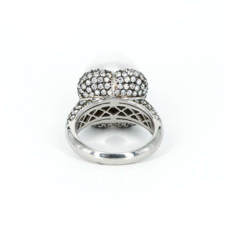 Pearl-Diamond-Ring - photo 3