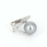 Tahiti Pearl-Diamond-Ring - photo 4