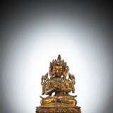 Feuervergoldete Bronze des Maitreya - фото 1