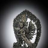 Große Bronze des Vajrabhairava - Foto 2