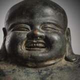 Bronze des lachenden Hva Shang - Foto 2