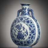Unterglasurblaue "Pfirsich"-Mondflasche 'bianhu' - photo 3