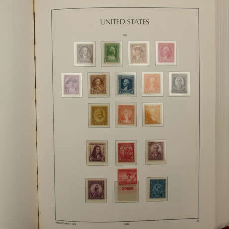 USA - 1847-1964, Sammlung im Leuchtturm Vordruckalbum - Foto 3