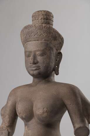 Skulptur der Durga aus Sandstein - Foto 3