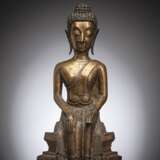 Ungewöhnliche Bronze des sitzenden Buddha - фото 1
