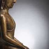 Ungewöhnliche Bronze des sitzenden Buddha - Foto 3