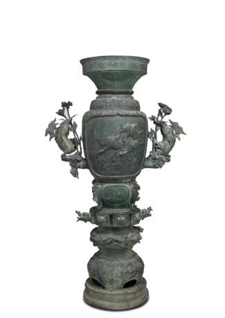 Monumentale Bronze-Vase - Foto 1