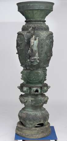 Monumentale Bronze-Vase - Foto 4