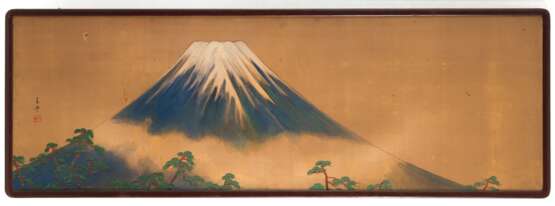 Malerei mit Darstellung des Fuji - photo 2