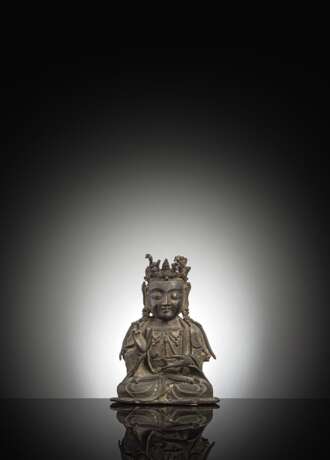 Bronze des gekrönten Guanyin - фото 1