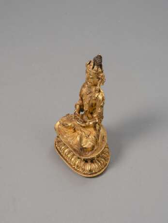 Feuervergoldete Bronze des Amitayus - photo 4