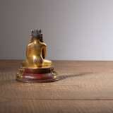 Feuervergoldete Bronze des Buddha - photo 2