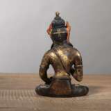 Teilvergoldete Bronze des Vajrasattva - Foto 2