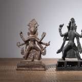 Zwei Bronzen des stehenden Ganesha - Foto 2