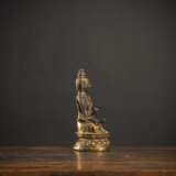 Bodhisattva aus Kupfer Repoussé - Foto 3