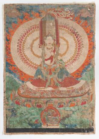 Thangka des Sitatapatra - фото 2