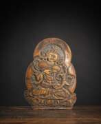 Product catalog. Plakette aus Knochen mit Darstellung des Vajrasattva