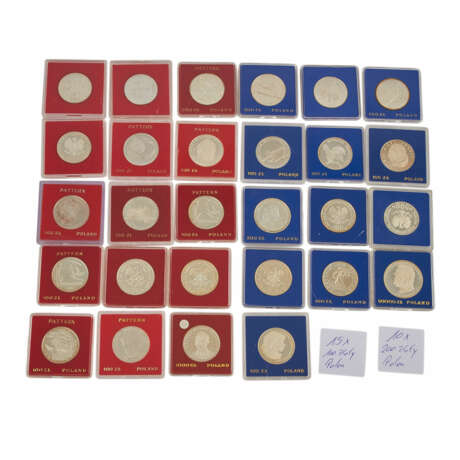 Polen - Konvolut mit 15 x 100 Zloty. - photo 1