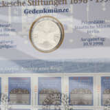BRD/ SILBER - 1998/2001, 12 Numisblätter - фото 3