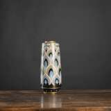 Cloisonné-Vase mit stilisiertem Lotosdekor - Foto 2