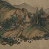 Landschaft in Stil von Wu Li (1632-1718) mit Titel im Stil von Wang Yinzhi (1766-1834) - photo 2