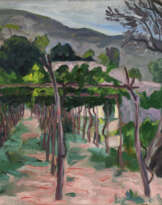 Carlo Levi. Paesaggio con alberi 1938