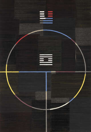 Michel Seuphor. Le cercle et l'angle droit. Duec deux I - King 1971 - Foto 1