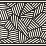 SOL LEWITT. Complex Form with Black and White Bands 1988 - Foto 1