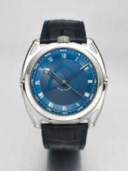 DE BETHUNE. A RARE AND EXTREMELY ATTRACTIVE AUTOMATIC TITANIUM WRISTWATCH WITH SWEEP CENTRE SECONDS AND &#39;FLOATING LUGS&#39;