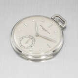 PATEK PHILIPPE. A RARE AND ATTRACTIVE PLATINUM AND DIAMOND-SET KEYLESS LEVER WATCH WITH SUBSIDIARY SECONDS - фото 3