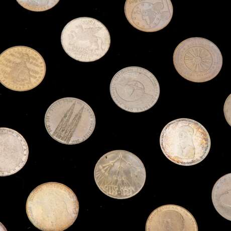 Größerer Posten Münzen und Medaillen mit viel SILBER - - Foto 3