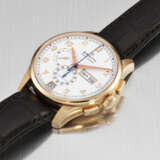 ZENITH. AN ATTRACTIVE 18K PINK GOLD AUTOMATIC ANNUAL CALENDAR CHRONOGRAPH WRISTWATCH - фото 3