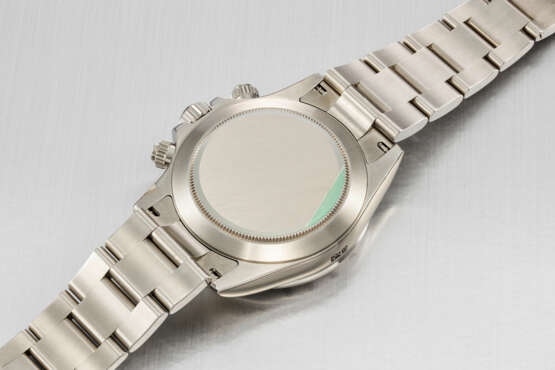 ROLEX. AN ATTRACTIVE STAINLESS STEEL AUTOMATIC CHRONOGRAPH WRISTWATCH WITH BRACELET - photo 4