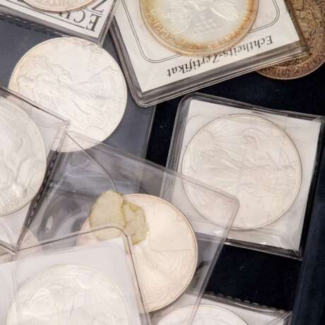 Größerer Posten Münzen und Medaillen mit viel SILBER - - фото 6
