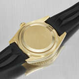 ROLEX. AN ATTRACTIVE 18K GOLD AUTOMATIC ANNUAL CALENDAR WRISTWATCH WITH DUAL TIME, SWEEP CENTRE SECONDS AND DATE - photo 4