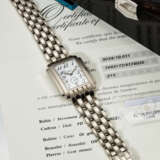 PATEK PHILIPPE. AN ATTRACTIVE AND HEAVY 18K WHITE GOLD WRISTWATCH WITH BRACELET - photo 2