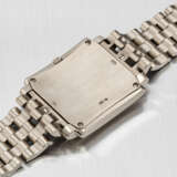 PATEK PHILIPPE. AN ATTRACTIVE AND HEAVY 18K WHITE GOLD WRISTWATCH WITH BRACELET - Foto 4