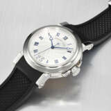 BREGUET. AN ATTRACTIVE STAINLESS STEEL AUTOMATIC WRISTWATCH WITH SWEEP CENTRE SECONDS AND DATE - photo 3
