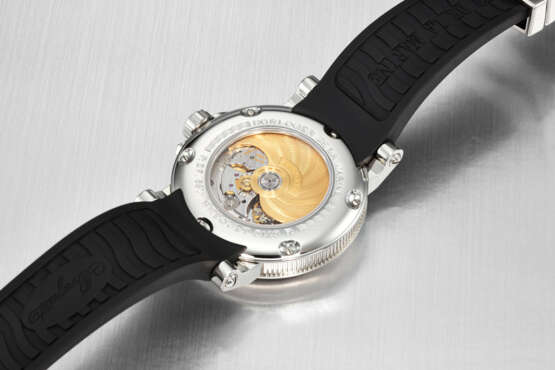 BREGUET. AN ATTRACTIVE STAINLESS STEEL AUTOMATIC WRISTWATCH WITH SWEEP CENTRE SECONDS AND DATE - photo 4