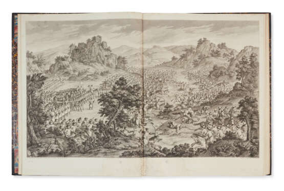 [QIANLONG, Empereur de Chine (1711-1799) et Charles-Nicolas COCHIN (1715-1790), dir.] - Foto 1