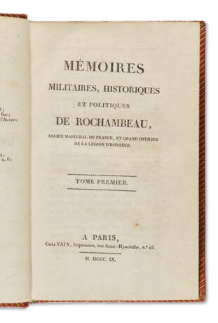 ROCHAMBEAU, Jean-Baptiste-Donatien de Vimeur, comte de (1725-1807) - фото 2