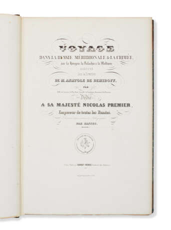 D&#201;MIDOFF, Anatole (1812-1870) - Foto 2