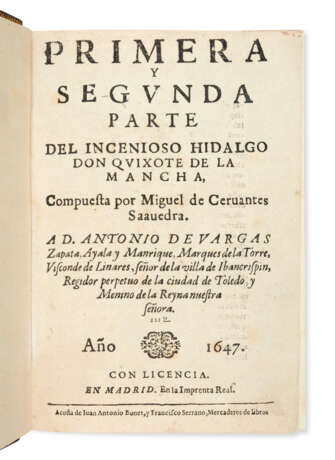 CERVANTES, Miguel de (1547-1616) - Foto 1