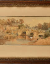 Camille FLERS (1802 - 1868). La chasse au canard