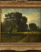 Camille MAGNUS (1850-?). Forêt animée