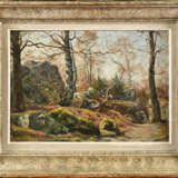 Paul LOUCHET (1854-1936). Rochers de la forêt de Fontainebleau - photo 2