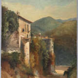 Charles Louis LESAINT (1795-c.1843) attribué à . Vue présumée d'Auvergne - Foto 1