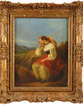 Camille Joseph Etienne ROQUEPLAN (1800/03-1855). Femme comptant ses sous