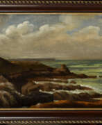 Édouard Joseph Dantan. Edouard Joseph DANTAN (1848-1897). Vue de la côte, environs de Villerville